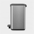 Brabantia Bo Pedal atkritumu tvertne 7 l, Matt Steel Fingerprint Proof 7