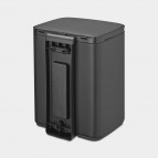 Brabantia Bo atkritumu tvertne 7 l, Mineral Infinite Grey 7