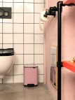 Brabantia Bo Pedal atkritumu tvertne 7 l, Lilac Pink 3