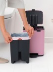 Brabantia Bo Pedal atkritumu tvertne 7 l, Lilac Pink 6