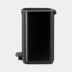 Brabantia Bo Pedal atkritumu tvertne 7 l, Matt Black 7