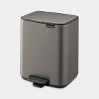 Brabantia Bo Pedal atkritumu tvertne 7 l, Platinum 3