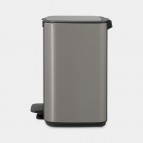 Brabantia Bo Pedal atkritumu tvertne 7 l, Platinum 7