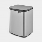 Brabantia Bo atkritumu tvertne 7 l, Matt Steel Fingerprint Proof 4