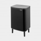 Brabantia Bo Hi atkritumu tvertne 12 l, Matt Black 4