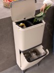 Brabantia Hi SortUp atkritumu tvertne 10+10+25 l, Soft Beige 7