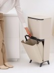 Brabantia Hi SortUp atkritumu tvertne 10+10+25 l, Soft Beige 5