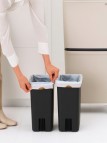 Brabantia Hi SortUp atkritumu tvertne 10+10+25 l, Soft Beige 3