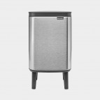 Brabantia Bo Hi atkritumu tvertne 4 l, Matt Steel Fingerprint Proof
