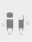 Brabantia Bo Hi atkritumu tvertne 4 l, Soft Beige 5