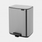 Brabantia Bo Pedal atkritumu tvertne 12 l,Matt Steel Fingerprint Proof 3