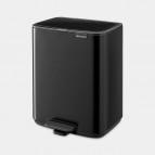 Brabantia Bo Pedal atkritumu tvertne 12 l, Matt Black 3