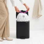 Brabantia Bo Pedal atkritumu tvertne 12 l, Matt Black 4