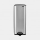 Brabantia Bo Pedal atkritumu tvertne 30 l,Matt Steel Fingerprint Proof