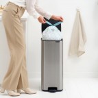 Brabantia Bo Pedal atkritumu tvertne 30 l,Matt Steel Fingerprint Proof 4