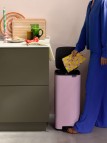 Brabantia Bo Pedal atkritumu tvertne 30 l, Lilac Pink 5
