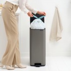 Brabantia Bo Pedal atkritumu tvertne 30 l, Platinum 4