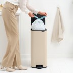 Brabantia Bo Pedal atkritumu tvertne 30 l, Soft Beige 4