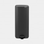 Brabantia Bo Pedal atkritumu tvertne 30 l, Mineral Infinite Grey