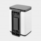 Brabantia Bo atkritumu tvertne 4 l, White 5