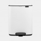 Brabantia Bo Pedal atkritumu tvertne 12 l, White
