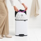 Brabantia Bo Pedal atkritumu tvertne 12 l, White 4