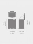 Brabantia Bo Pedal atkritumu tvertne 12 l, White 2