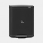 Brabantia Bo Step On atkritumu tvertne 60 L, Matt Black 5
