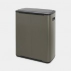 Brabantia Bo Touch atkritumu tvertne 2 x 30 l, Platinum 7