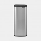 Brabantia Bo Touch atkritumu tvertne 30 l,Matt Steel Fingerprint Proof