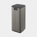 Brabantia Bo Touch atkritumu tvertne 30 l, Platinum 4
