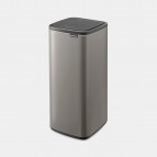 Brabantia Bo Touch atkritumu tvertne 30 l, Platinum 7