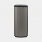 Brabantia Bo Touch atkritumu tvertne 30 l, Platinum