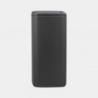 Brabantia Bo Touch atkritumu tvertne 30 l, Mineral Infinite Grey 7