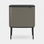 Brabantia Bo Touch atkritumu tvertne 36 l, Platinum