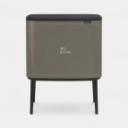 Brabantia Bo Touch atkritumu tvertne 36 l, Platinum 5