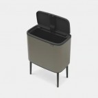 Brabantia Bo Touch atkritumu tvertne 36 l, Platinum 7