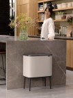 Brabantia Bo Touch atkritumu tvertne 36 l, Soft Grey 5