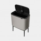 Brabantia Bo Touch atkritumu tvertne 36 l, Soft Grey 6