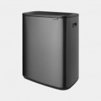 Brabantia Bo Touch atkritumu tvertne 2 x 30 l, Confident Grey 5