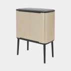 Brabantia BO TOUCH atkritumu tvertne , 11 + 23 L, Metallic Gold 7