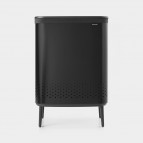 Brabantia Bo veļas grozs 2x45 l, Matt Black