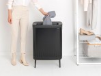 Brabantia Bo veļas grozs 2x45 l, Matt Black 7
