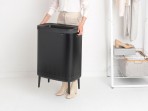 Brabantia Bo veļas grozs 2x45 l, Matt Black 8