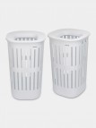 Brabantia Collect-It veļas grozs 55 l x2, White