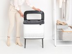 Brabantia Bo veļas grozs 60 l, White 5