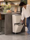 Brabantia Hi SortUp atkritumu tvertne 20+25 l, Soft Beige 10