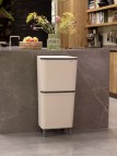 Brabantia Hi SortUp atkritumu tvertne 20+25 l, Soft Beige 7