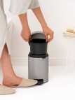 Brabantia NewIcon atkritumu tvertne 3 l, Soft Grey 5