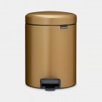 Brabantia NewIcon atkritumu tvertne 5 l, Warm Brass